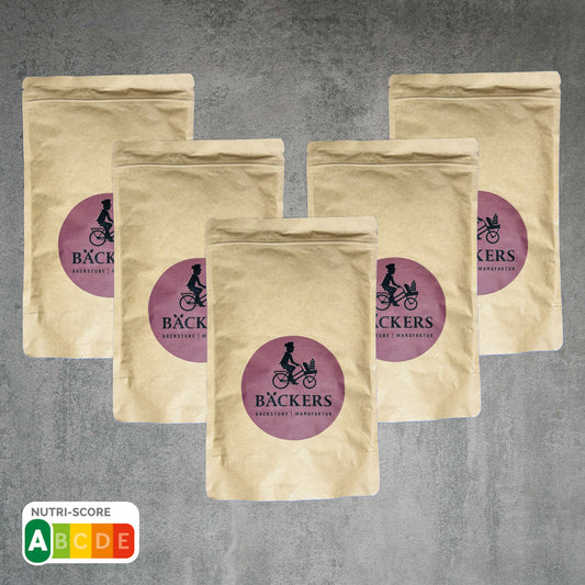 5x Dinkelrolle Brotbackmischung