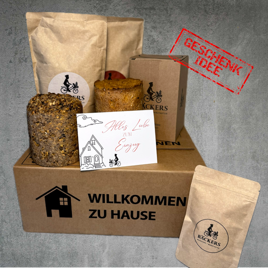 Geschenk-Box zum Einzug - Brot & Salz